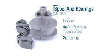Spool and Bearings  Motorized Structures