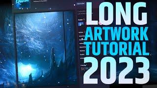 HOW TO UPLOAD LONG ARTWORK SHOWCASE ON STEAM  LONG ARTWORK TUTORIAL  2023