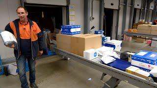 60.000 pakketjes te sorteren gekkenhuis bij PostNL