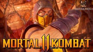 100% Damage With Scorpion In 20 Seconds - Mortal Kombat 11 Scorpion Gameplay