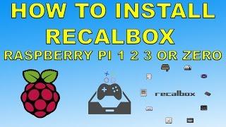 How To Install Setup And Use RECALBOX 4.0  On Raspberry Pi 3  2  1 or zero