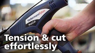 ProCut - Tension and cut even the heaviest cable ties - effortlessly US