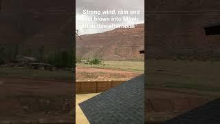 Moab Utah storm 51322 #weather #Moab #utah #rain