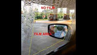 HSR Rainproof Window Protective Film Universal Waterproof Car Sticker Film Car Mirror Rain Blocker
