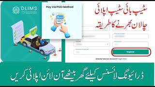 How To Apply for Learner Driving License Online  How to Make Driving License Online in Pakistan