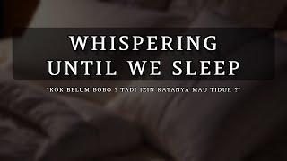 Whispering While Lying in Bed ASMR Husband Whispering Cuddle Soft Spoken