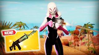 Spider-Gwen 1st Win In FORTNITE Chapter 3 SEASON 4 1440p PC Gameplay