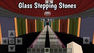 Squid Game in Minecraft PE Glass Stepping Stones Download Map Part 5