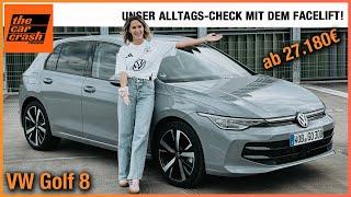 VW Golf 8 im Test 2024 Unser Alltags-Check mit dem Facelift ab 27.180€ Fahrbericht  Review  POV