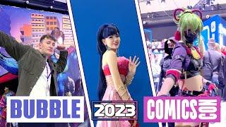 ВЕСЬ BUBBLE Comics Con 2023 В ЭТОМ 4К ВЛОГЕ  LAzZ CHANNEL