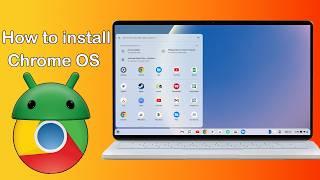 Chrome OS Install on PC  with Google Play Store Intel & AMD