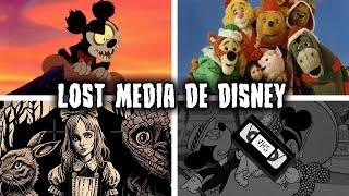 10 LOST MEDIA SINIESTRA Y OSCURA de las PELICULAS y DIBUJOS ANIMADOS de DISNEY