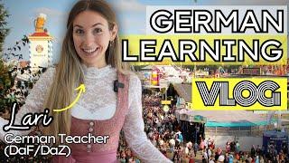 OKTOBERFEST in Germany  Advanced German Learning Vlog Comprehensible Input