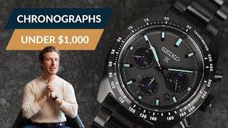 THE BEST Chronographs Under $1000