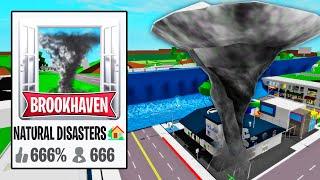 I Created Natural Disasters Brookhaven