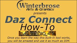 Daz Studio 4.9 How-To Use DAZ Connect To Update Your Library in DS49