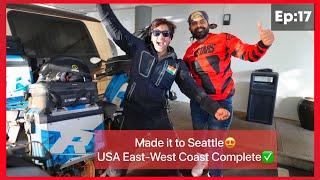 EP-17  WE COMPLETED THE AMERICAN EAST-WEST COAST