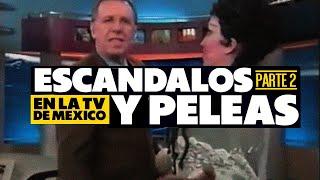 ESCÁNDALOS Y PELEAS EN PROGRAMAS TV EN MÉXICO ¡EN VIVO  PARTE 2