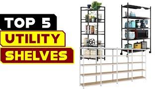 Maximize Your Space  The Top 5 Utility Shelves of 2024 Revealed