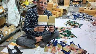 Brush Making Process  How Paint Brushes are Made in Factory With Skill Hands