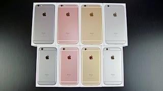 Apple iPhone 6s & 6s Plus Unboxing & Review All Colors