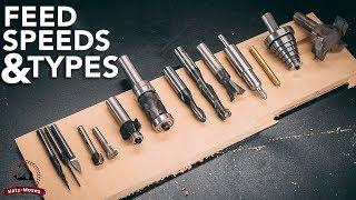 Router Bit Speeds Feed and Types