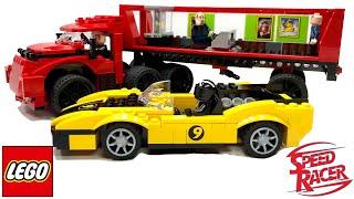 LEGO Speed Racer Cruncher Block & Racer X 8160 Review from 2008