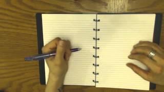 Filofax refillable notebook review