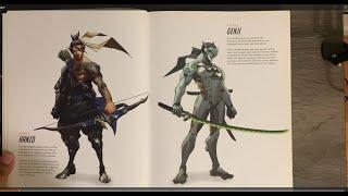 Overwatch Illustrations Book - Full Artbook Reveal - Concept Art