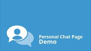 Introducing Personal Chat Pages