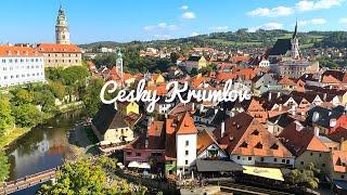 4KČeský Krumlov A fairy-tale town in the South Bohemia region of the Czech Republic  2023