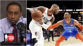 Damian Lillard Russell Westbrook trending in opposite directions  Stephen A. Smith Show