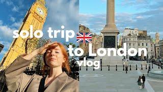 My First Solo Trip to London  5 Days in UK VLOG