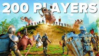 200 Players Simulate MEDIEVAL Civilization’s in Ark