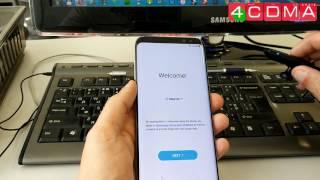 Samsung Galaxy S8+ Attempts to bypass Google Account Activation
