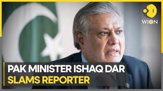 Pakistani Finance Minister Ishaq Dar loses cool when asked about IMF deal  WION