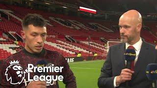 Erik ten Hag Lisandro Martinez reflect on Man Uniteds win v. Fulham  Premier League  NBC Sports