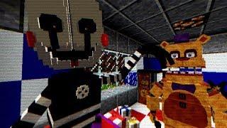 Minecraft FNAF Universe Mod Creative  Building The First Fredbears Location S4 #2