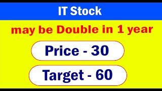 IT stock will double very soon   Future multibagger stock  Buy & forget  Best stock to buy now