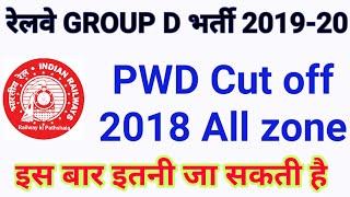Group D PWD Cut off 2018 All zone