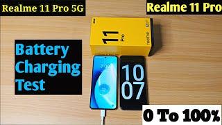 Realme 11 Pro 5G Battery Charging Time Test 0-100% 