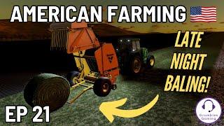 PREPARING TO MAKE SILAGE  American Farming  FS 22  Episode 21