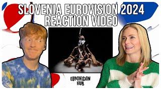 Slovenia  Eurovision 2024 Reaction  Raiven - Veronika  Eurovision Hub