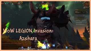 WoW LEGION Invasion Azshara