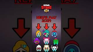 Big NERF in Brawl Stars — May 2024 —  #brawlstars #shorts