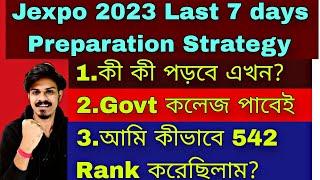 Jexpo 2023 Last 10 Days Preparation Strategy Jexpo last 7 days preparation Jexpo preparation 2023