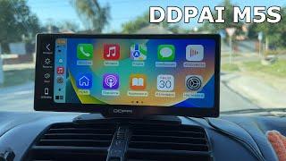 DDPAI M5S БЕСПРОВОДНОЙ Apple CarPlay Android Auto В ЛЮБОЕ АВТО