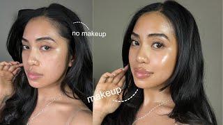 NO MAKEUP MAKEUP LOOK  HOW TO LOOK NATURALLY PRETTY  HEALTHY SKIN  & GIVEAWAY