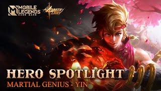 Hero Spotlight  Yin  Martial Genius  Mobile Legends Bang Bang