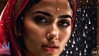 AI Model Girl Video of Arabian Girl ｜ Arabian Girl Enveloped in Water